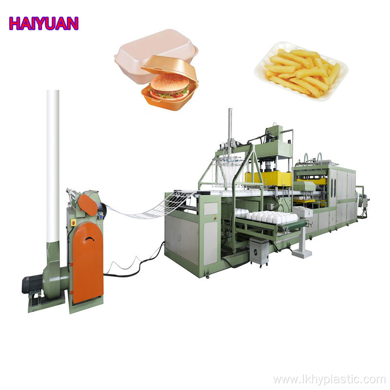 PS Foam Food Container Cutting Machine