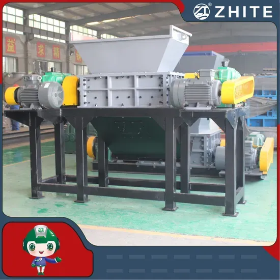 Plastic Film Shredder Machine for Tyre, Scrap Metal, Mattress, and Solid Waste