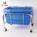 Convenience Store Durable Metal Shopping Basket Holder