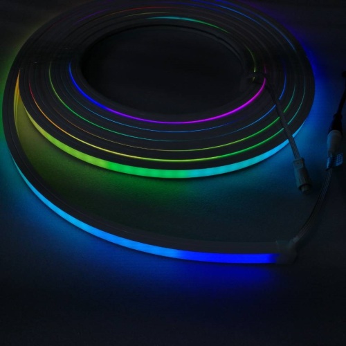 Luz de tira flexible LED de decoración activa de música