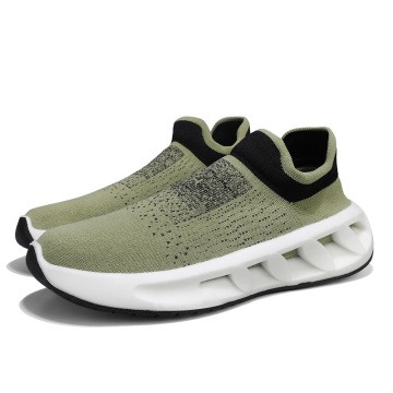 New Popular Men's Weaving Lace up Sports Sneakers