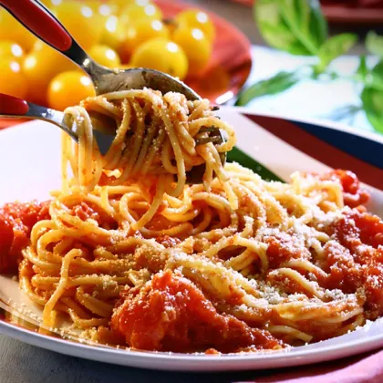 Homemade Spaghetti Sauce with Meat