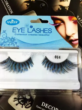 colorful eyelash false eyelash