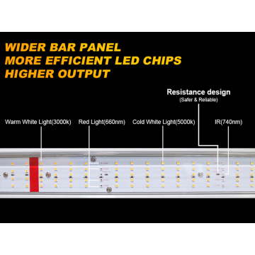 Usine de sepctrum complète approuvée par ETL SMD Grow Light