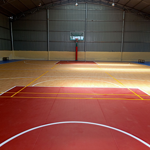 Pisos para quadras de basquete cobertas