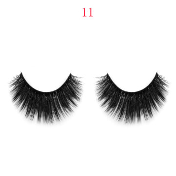 New pure handmade Christmas 3 d synthetic eyelashes soft hair super natural