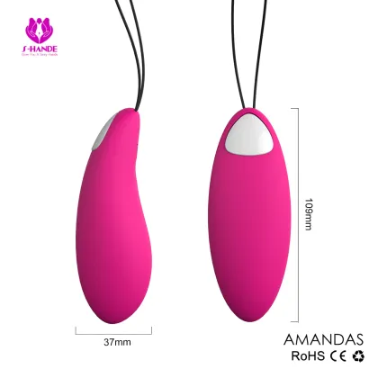 Remote wireless anal egg vibrator/wireless anal bullet vibrator/power bullet vibrator