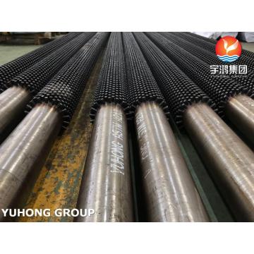 ASTM A213 T9 Alloy Steel Studded Fin Tube