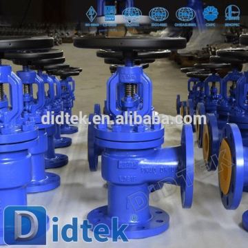 Didtek High Quality DIN Stainless Steel Angle Valve
