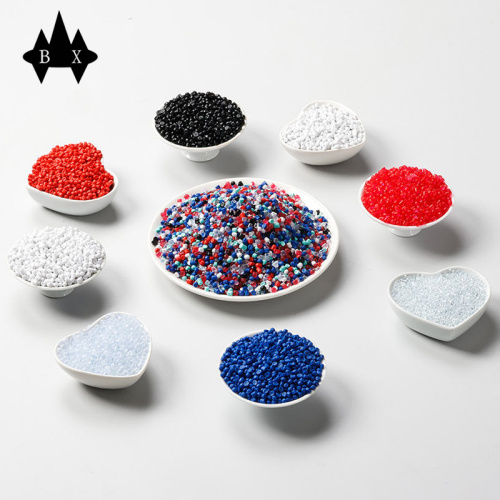 Огнестойкие разноцветные пластиковые гранулы из ПВХ