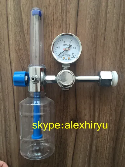 Portable Medical Oxygen Cylinder with Trolley Regulator