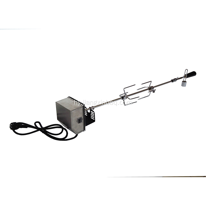 Electric Stainless Steel Deluxe BBQ Rotisserie Spit