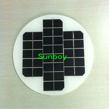 9V Mini Round Solar Panel for Solar Lamps