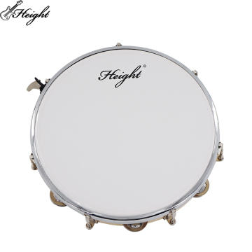10 Inch Wooden Samba Percussion Instrument: Tunable Hand Drum