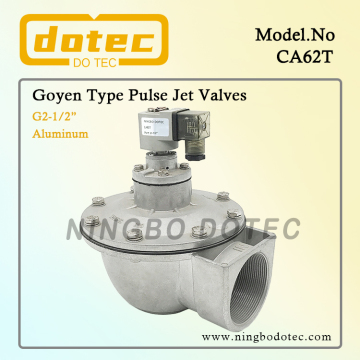 CA62T G2 1/2インチ直角パルスジェットバルブ24V 110V 220V