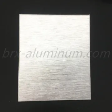 Brushed Anodized Decorative Aluminum Alloy Sheet