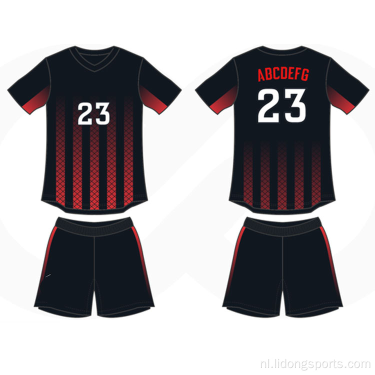 Sublimatie Afdrukken Design Custom Albanian Soccer Jersey