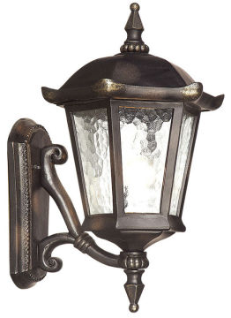 Grey Aluminum Traditional Outdoor Wall Lights Water Proof Retro Balcony Lamp