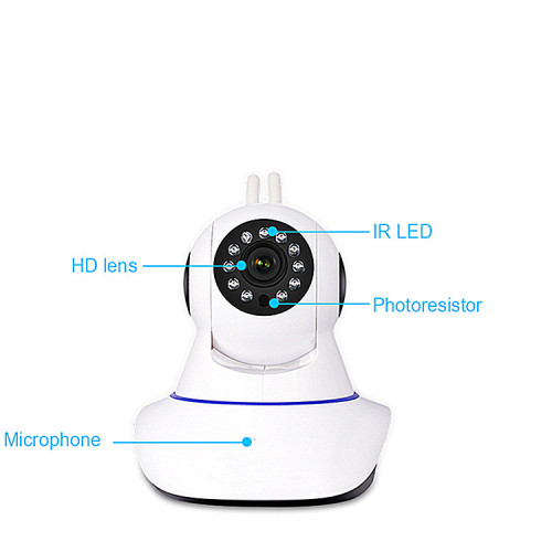 Security Baby Monitor Home Audio Wifi IP Camera