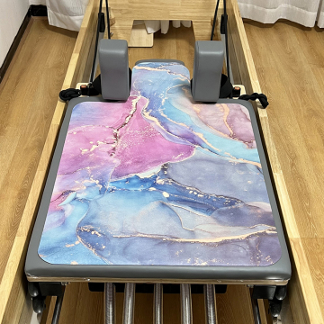 High-Quality Suede PU Rubber Fitness Mat with Custom Logo - Portable and Anti-Slip Pilates Mat