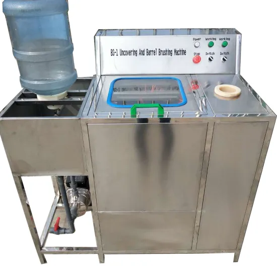 Best Selling 5 Gallon Rinse and Brush Machine