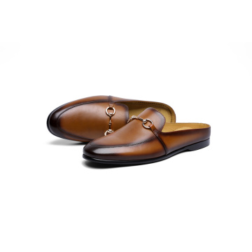 Mens Loafer Leather Leisure Shoes