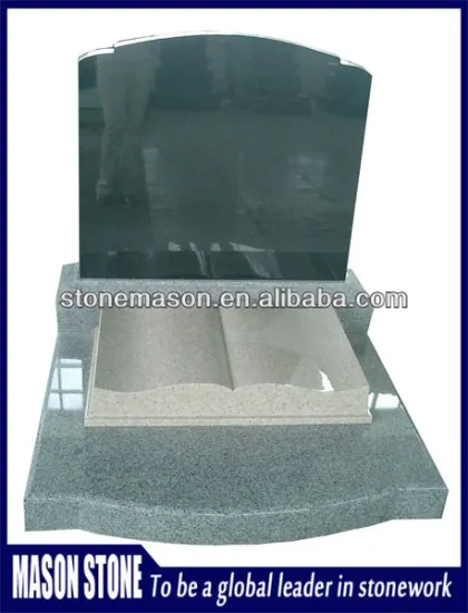 No MOQ traditional cemetery book design headstone