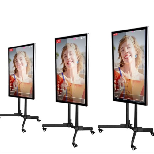 Layar LCD Streaming Langsung 75 Inci