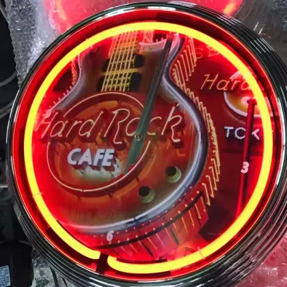 Tower Shape Neon Clocks