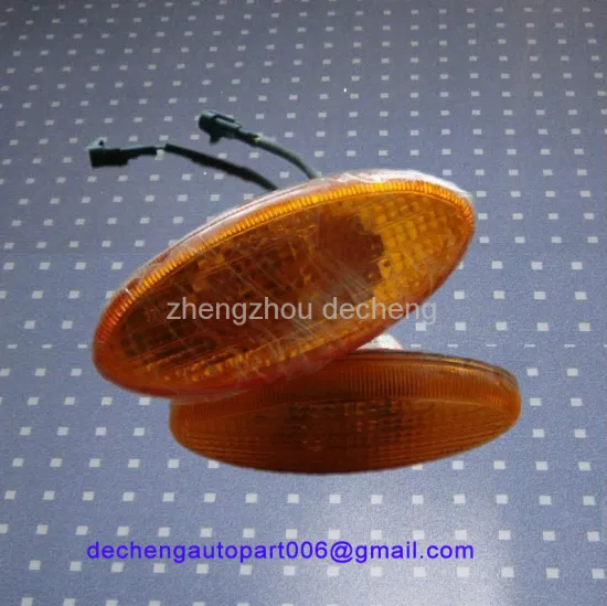 Turning light on YUTONG bus