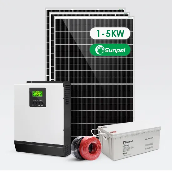 Home Solar Panel Energy System: Hybrid 5000W to 10000W Complete Set
