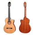 Guitar Classic 39 inch cutaway high end solid classical guitar Manufactory