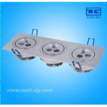 Energn-saving 9W LED donwlight fittings CE&RoHS Cert. 3yrs warranty