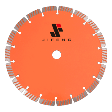 Hot Sintered Pressed 10 Inch Segmented Turbo Diamond Saw Blade for Tile, Marble, Sandstone, Brick, and Concrete