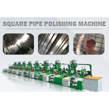 Stainless Steel Square Pipe Tubes Polishing Machine