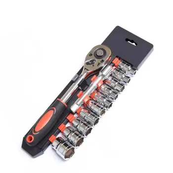 ToolJoy: Comprehensive 1/2", "1/4", "3/8" Ratchet Socket Wrench Set - The Ultimate Automotive Hand Tools for Car Maintenance