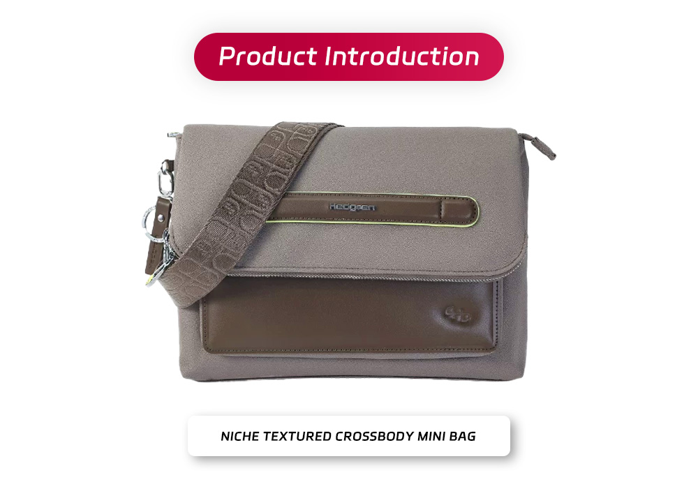 57-Niche textured crossbody mini bag-x