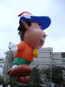 funny inflatable boy model, inflatable character cartoon