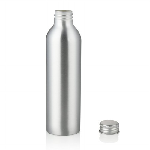 aluminum bottle with screw cap