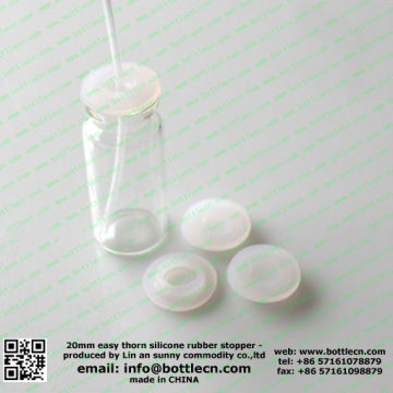 11mm Pre-assembly open-topped aluminum cap/ PTFE Silicone stopper/ 11mm crimp cap