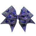 Ang Mickey Print Kids Cheer Hair Bows