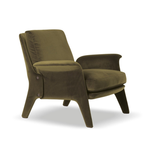 Modern style high-end plush casual chair