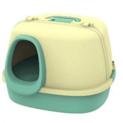 Low Entry Cat Litter Box Tray Lightweight Plastic Toilet Pan Indoor Kitten Pet Supplies