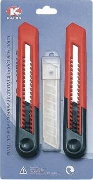 2pc 18mm sk5 60 degree snpa-off blades in utility knife set