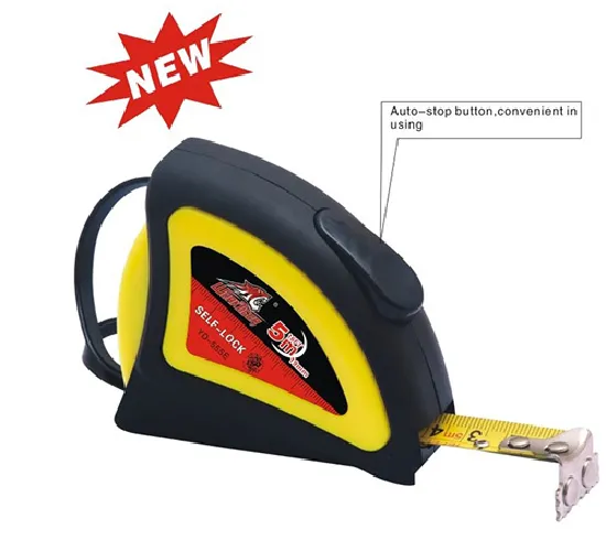 new model measuring tape rubber tape measure 5m