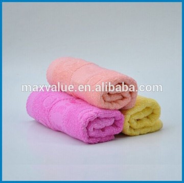 face wash solid colour towel with batten