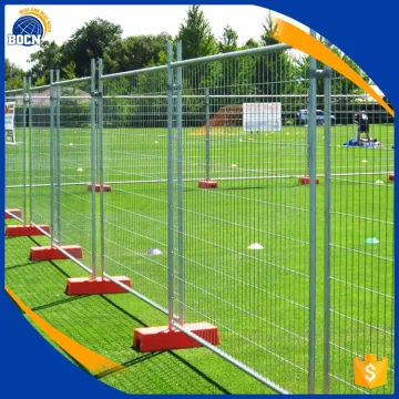 hot dipped galvanized temporary fence