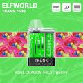 Elf world Trans 7500 Fruity Flavored Disposable Vapes