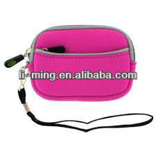 fashion waterproof promotional neoprene camera bag with clip