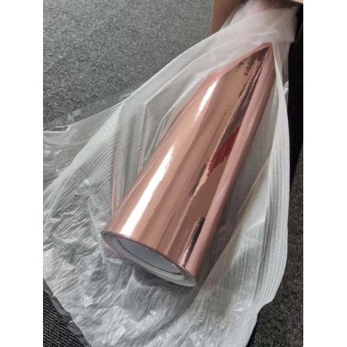 High Stretchable Car Chrome Vinyl Rose Gold